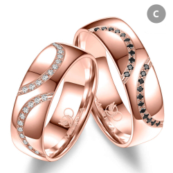 Eksklusive Vielsesringe Marry Me GO550