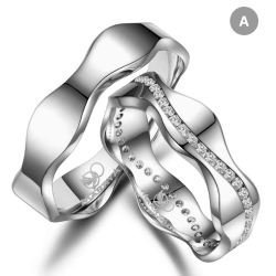 Eksklusive Vielsesringe Marry Me GO551