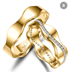 Eksklusive Vielsesringe Marry Me GO551