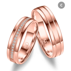 Eksklusive Vielsesringe Marry Me GO552