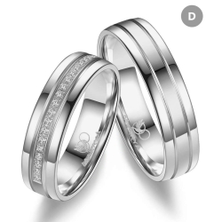 Eksklusive Vielsesringe Marry Me GO552