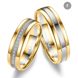 Eksklusive Vielsesringe Marry Me GO552