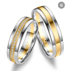 Eksklusive Vielsesringe Marry Me GO552