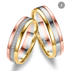 Eksklusive Vielsesringe Marry Me GO552