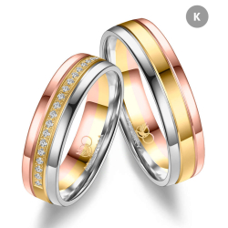 Eksklusive Vielsesringe Marry Me GO552