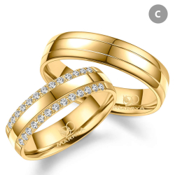 Eksklusive Vielsesringe Marry Me GO553