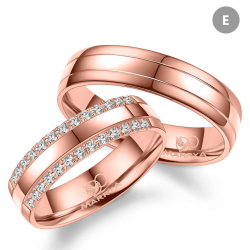 Eksklusive Vielsesringe Marry Me GO553