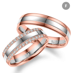 Eksklusive Vielsesringe Marry Me GO553