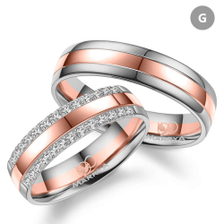 Eksklusive Vielsesringe Marry Me GO553