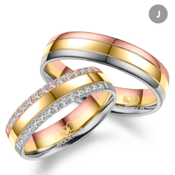 Eksklusive Vielsesringe Marry Me GO553