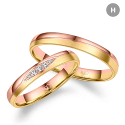 Eksklusive Vielsesringe Marry Me GO554