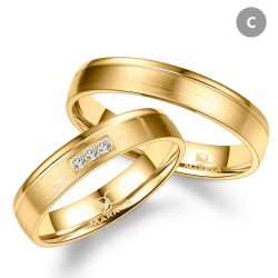 Eksklusive Vielsesringe Marry Me GO555