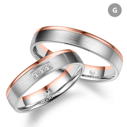 Eksklusive Vielsesringe Marry Me GO555