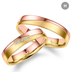 Eksklusive Vielsesringe Marry Me GO556