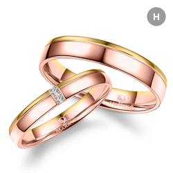 Eksklusive Vielsesringe Marry Me GO568