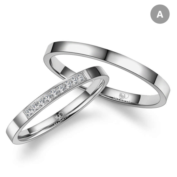 Eksklusive Vielsesringe Marry Me GO570