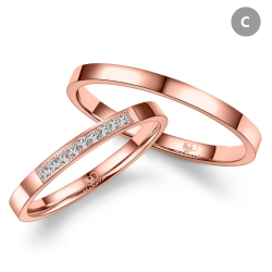 Eksklusive Vielsesringe Marry Me GO570