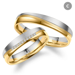 Eksklusive Vielsesringe Marry Me GO571