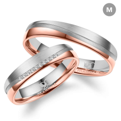 Eksklusive Vielsesringe Marry Me GO571