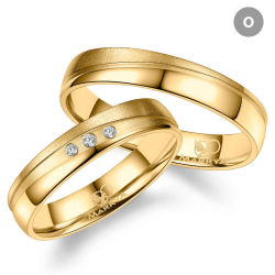 Eksklusive Vielsesringe Marry Me GO572