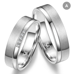 Eksklusive Vielsesringe Marry Me GO575