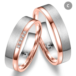 Eksklusive Vielsesringe Marry Me GO575