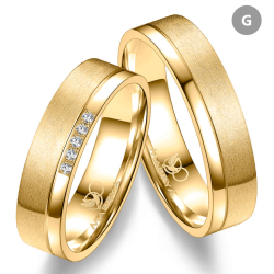 Eksklusive Vielsesringe Marry Me GO575