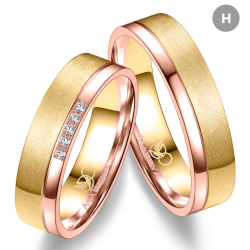 Eksklusive Vielsesringe Marry Me GO575