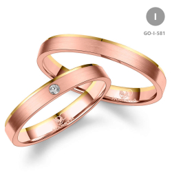 Eksklusive Vielsesringe Marry Me GO581