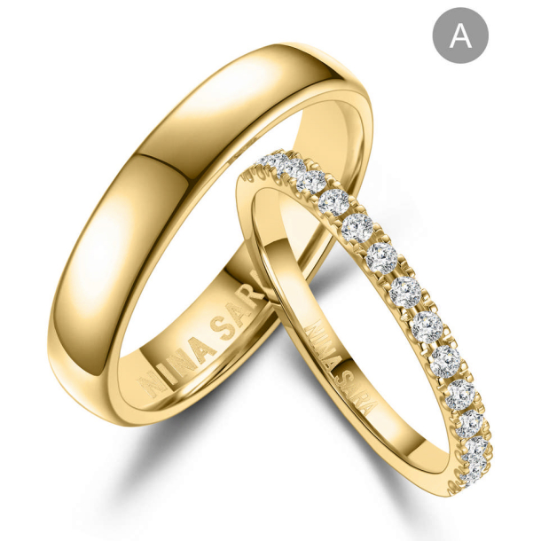 Eksklusive Vielsesringe Marry Me Classic NS539