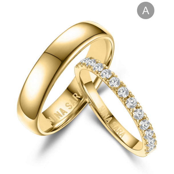 Eksklusive Vielsesringe Marry Me Classic NS540