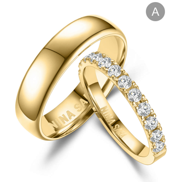 Eksklusive Vielsesringe Marry Me Classic NS541