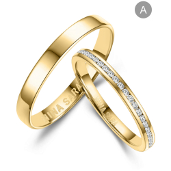 Eksklusive Vielsesringe Marry Me Classic NS543