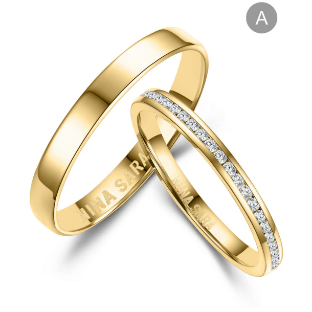 Eksklusive Vielsesringe Marry Me Classic NS543