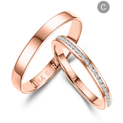 Eksklusive Vielsesringe Marry Me Classic NS543