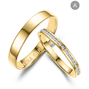 Eksklusive Vielsesringe Marry Me Classic NS544