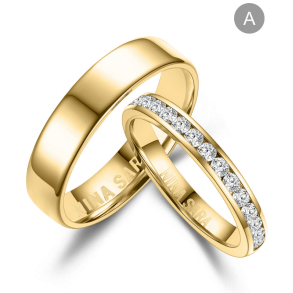 Eksklusive Vielsesringe Marry Me Classic NS547