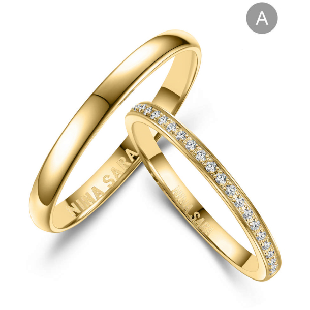 Eksklusive Vielsesringe Marry Me Classic NS549