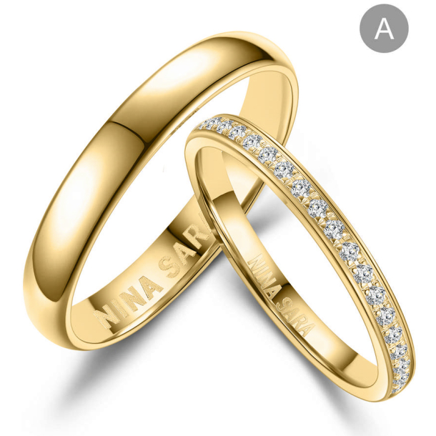 Eksklusive Vielsesringe Marry Me Classic NS551