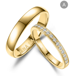 Eksklusive Vielsesringe Marry Me Classic NS552