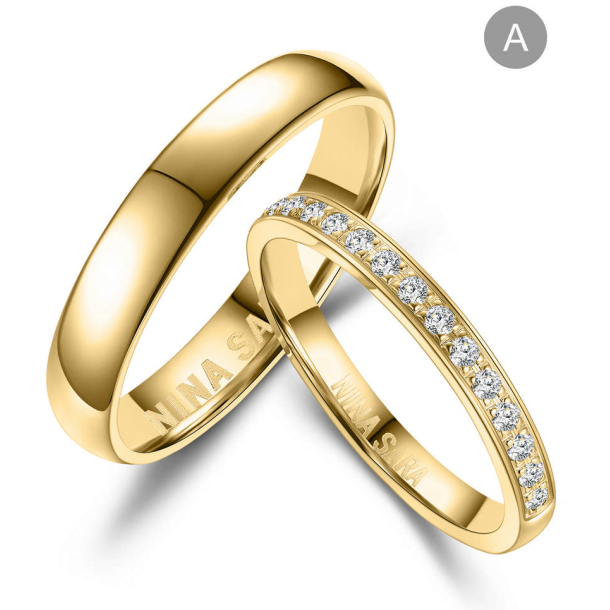 Eksklusive Vielsesringe Marry Me Classic NS552