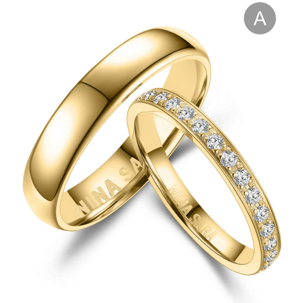 Eksklusive Vielsesringe Marry Me Classic NS553