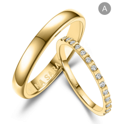 Eksklusive Vielsesringe Marry Me Classic NS558