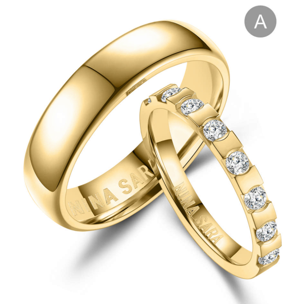 Eksklusive Vielsesringe Marry Me Classic NS562