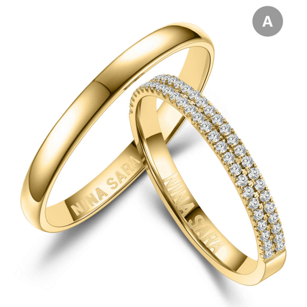 Eksklusive Vielsesringe Marry Me Classic NS563