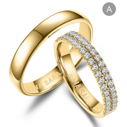 Eksklusive Vielsesringe Marry Me Classic NS566