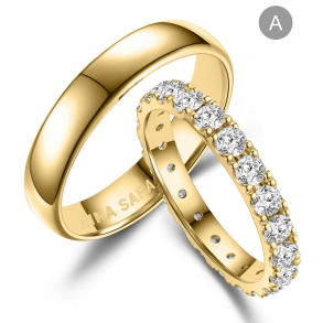 Eksklusive Vielsesringe Marry Me Classic NS567