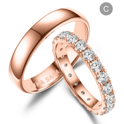 Eksklusive Vielsesringe Marry Me Classic NS567