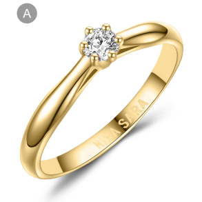 Forlovelsesring 14 Karat Guld NS605-A