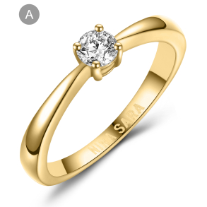 Forlovelsesring 14 Karat Guld NS611-A